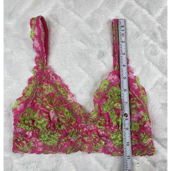*NWT* Hanky Panky Love Lilly Pulitzer 12831 Women's Crossover Lace Bralette - XS - Picture 3 of 6